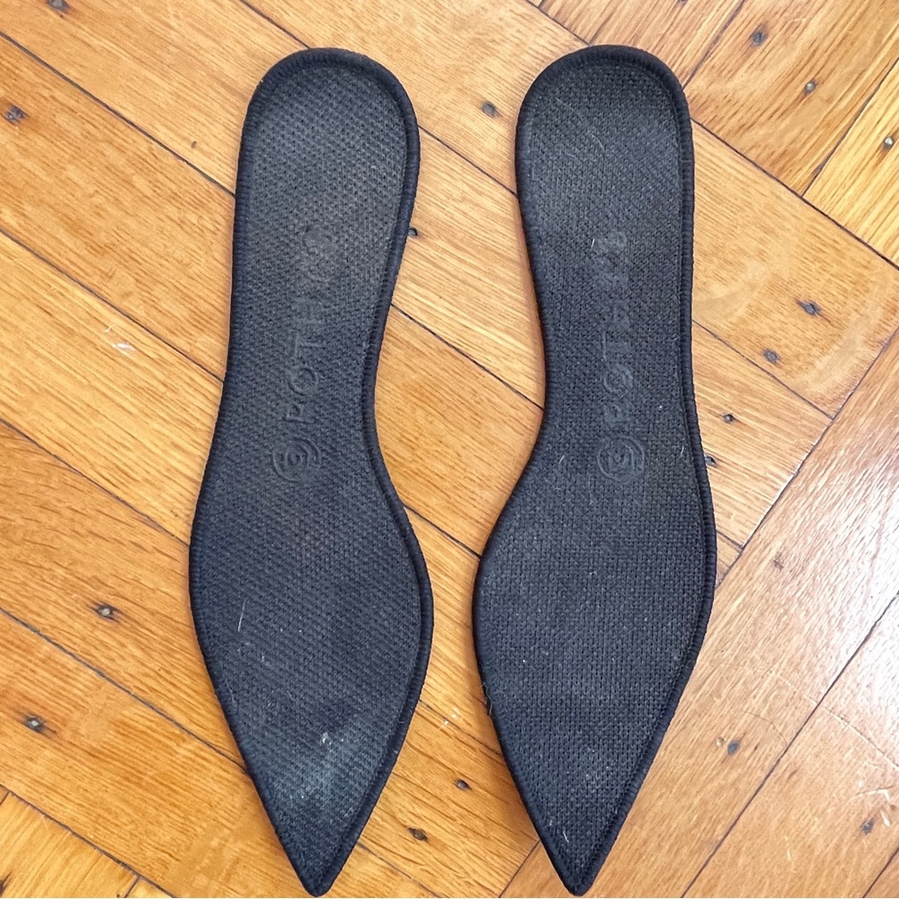 Rothy’s Black Pointed Toe Flats 8W - Picture 5 of 8